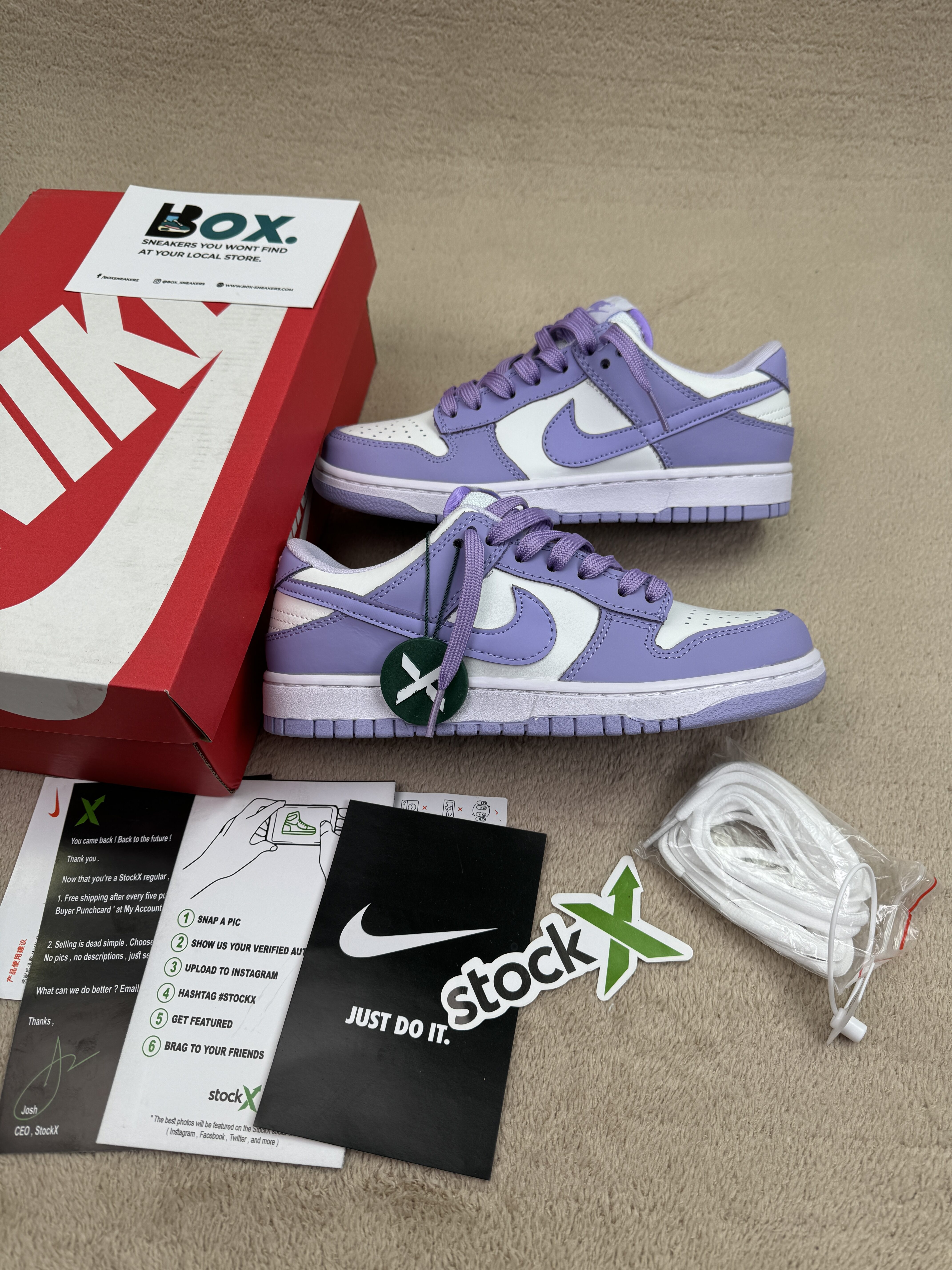 Nike Dunk Low Next Nature Black Raspberry (Women's) - Image 2