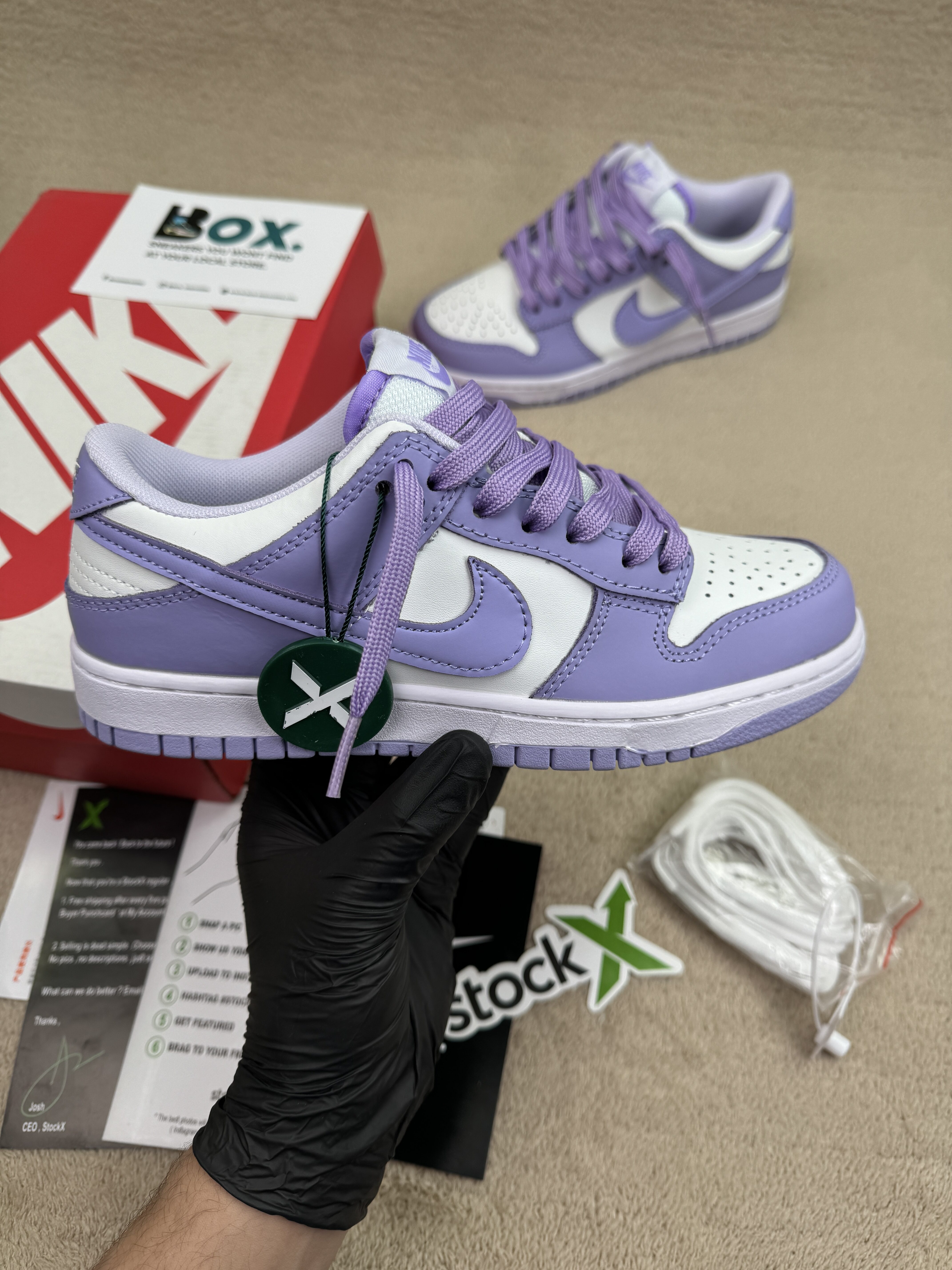 Nike Dunk Low Next Nature Black Raspberry (Women's) - Image 3