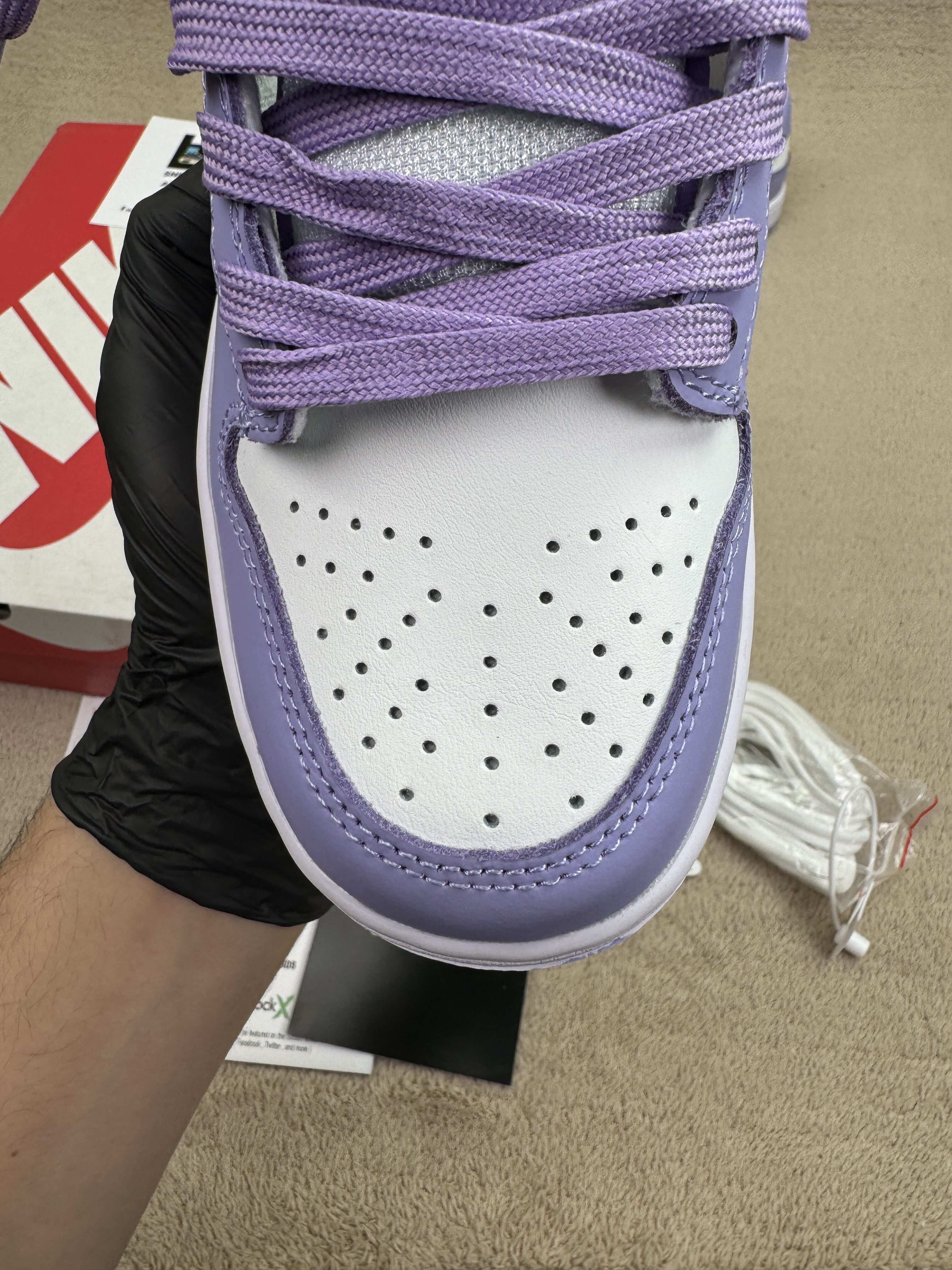 Nike Dunk Low Next Nature Black Raspberry (Women's) - Image 6