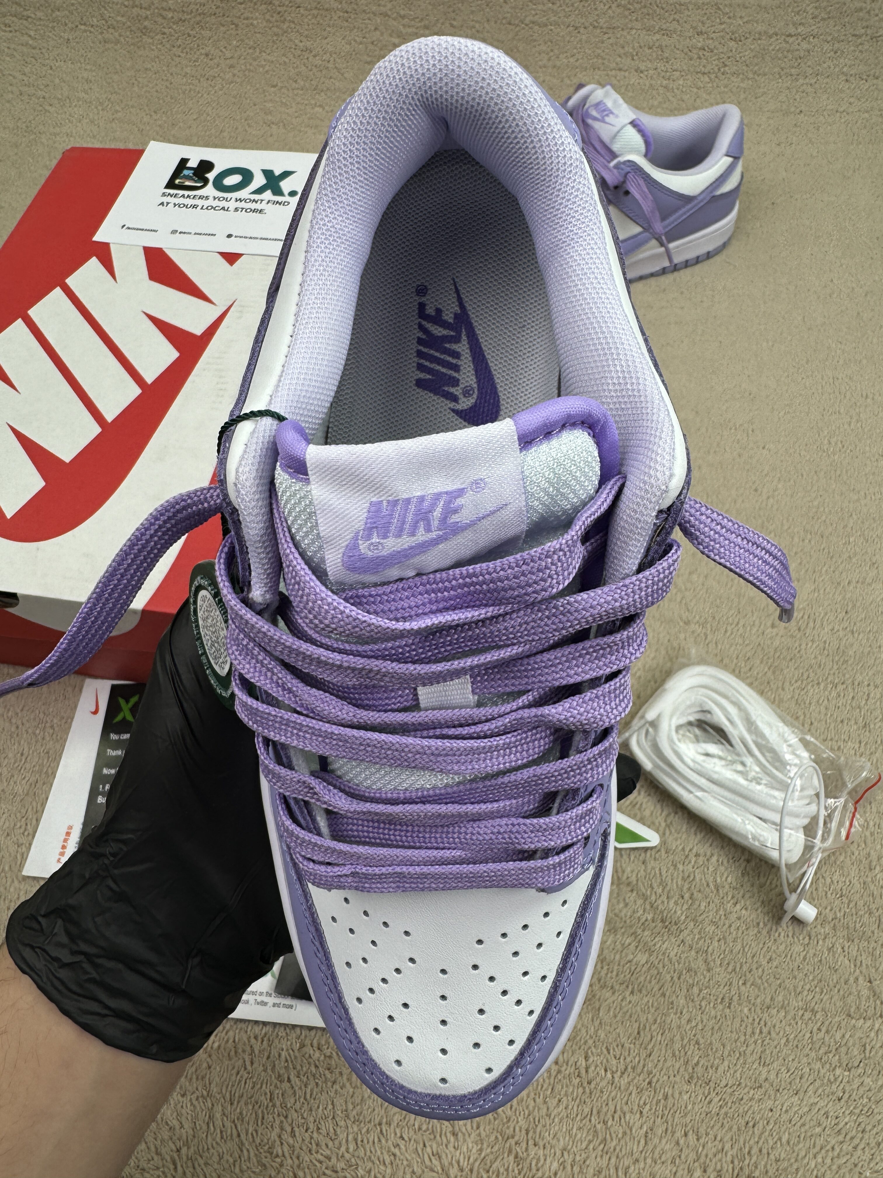 Nike Dunk Low Next Nature Black Raspberry (Women's) - Image 7