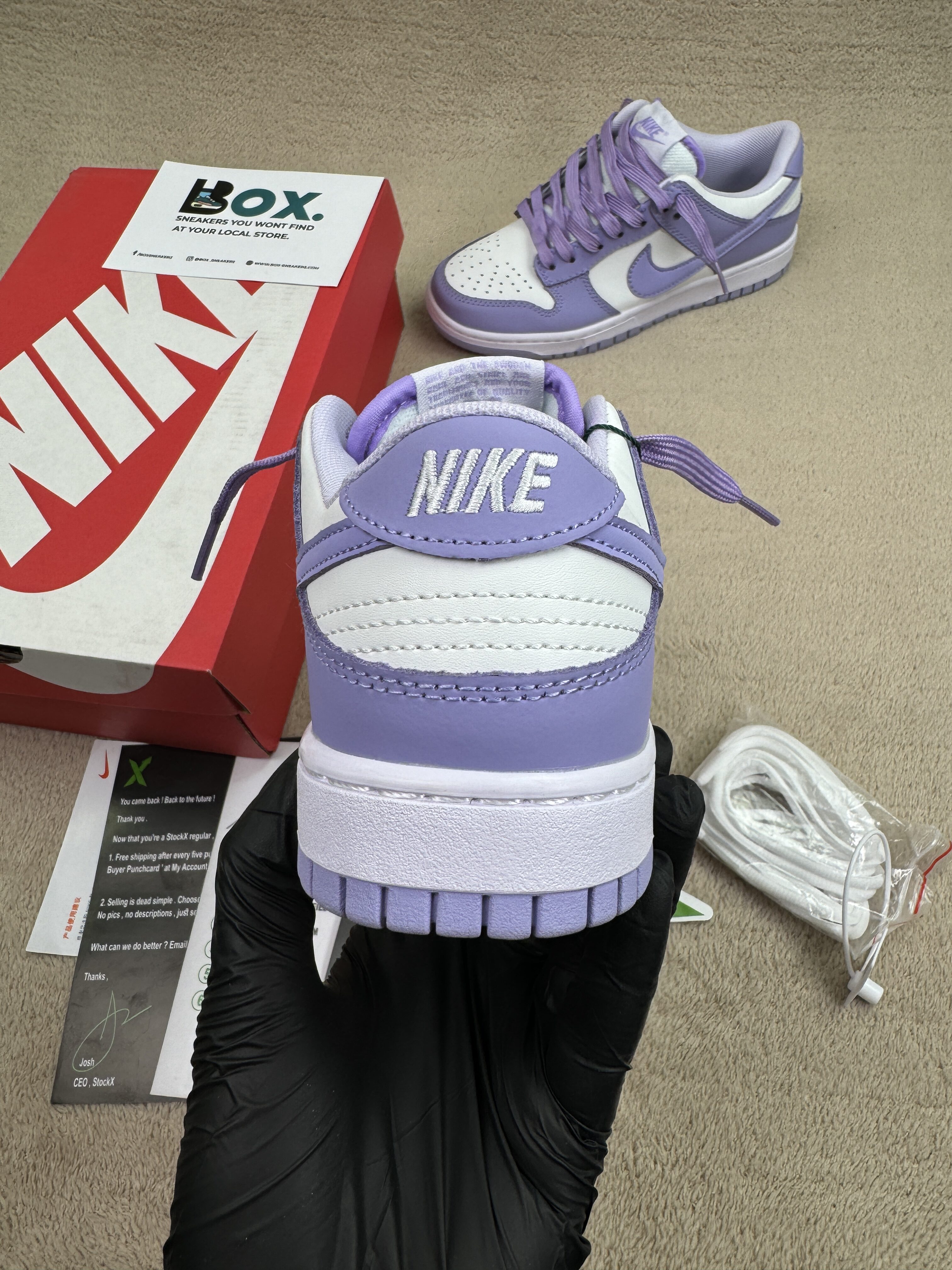 Nike Dunk Low Next Nature Black Raspberry (Women's) - Image 8
