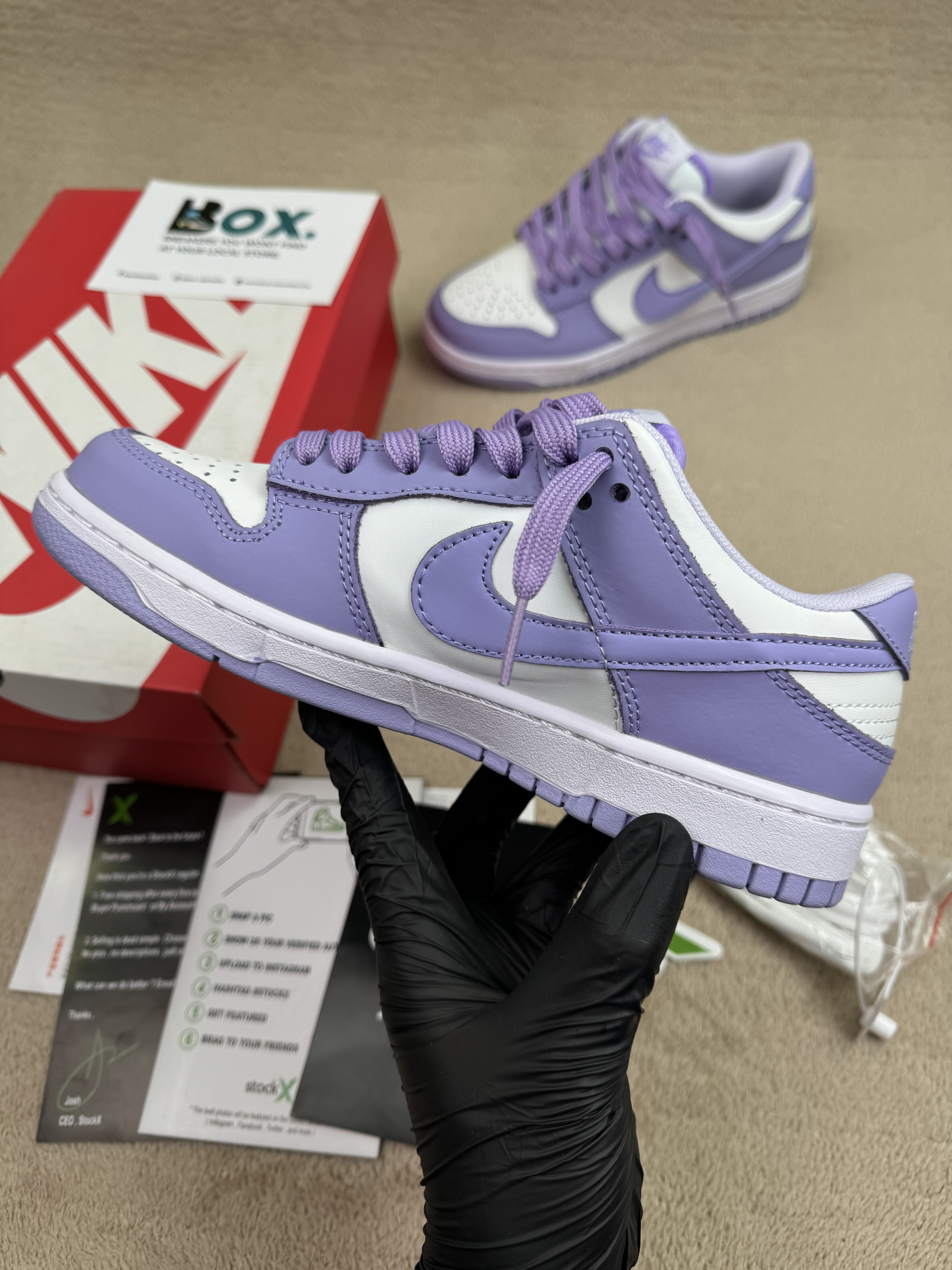 Nike Dunk Low Next Nature Black Raspberry (Women's) - Image 9