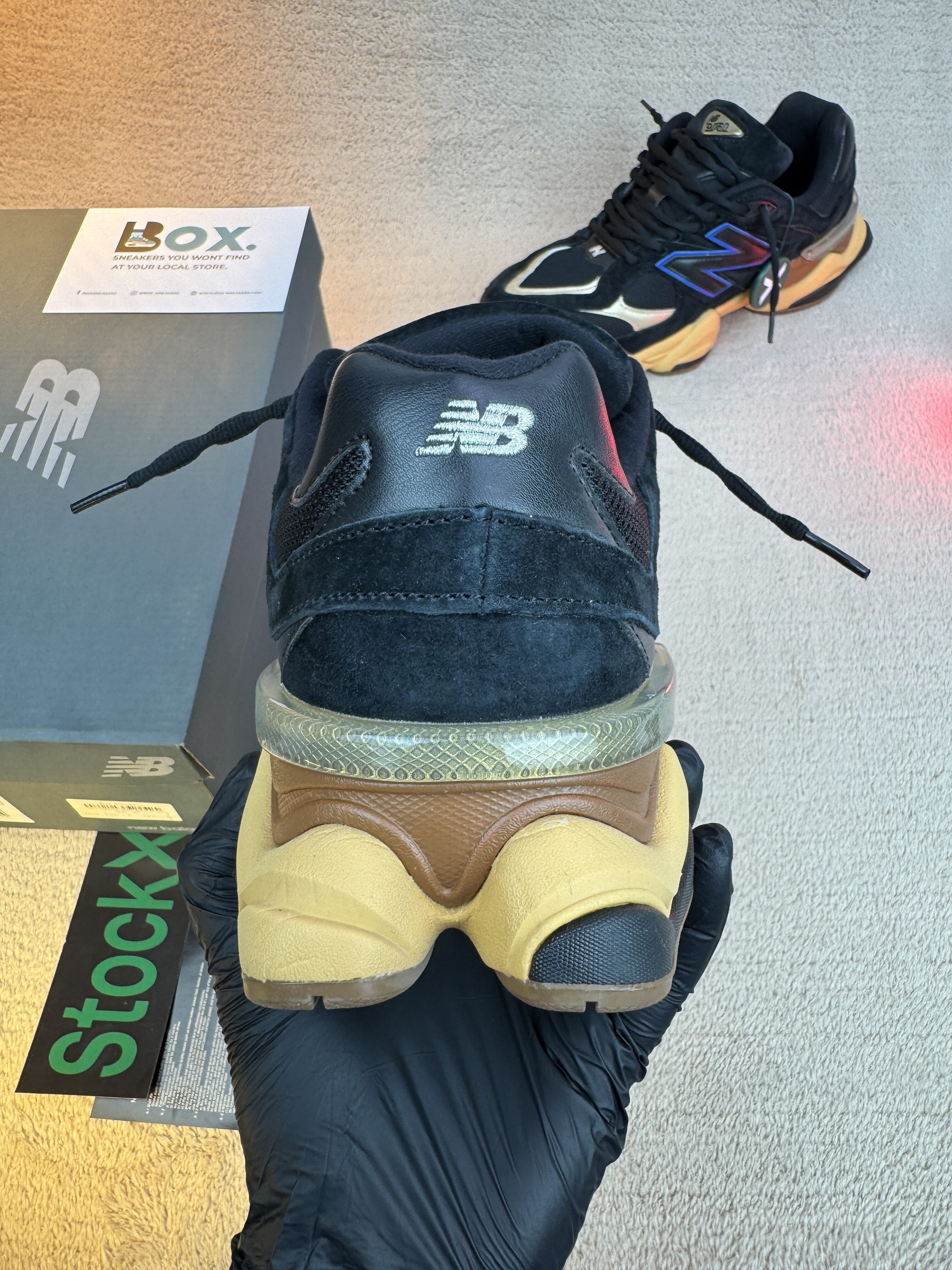 New Balance 9060 Black Royal Gum - Image 11