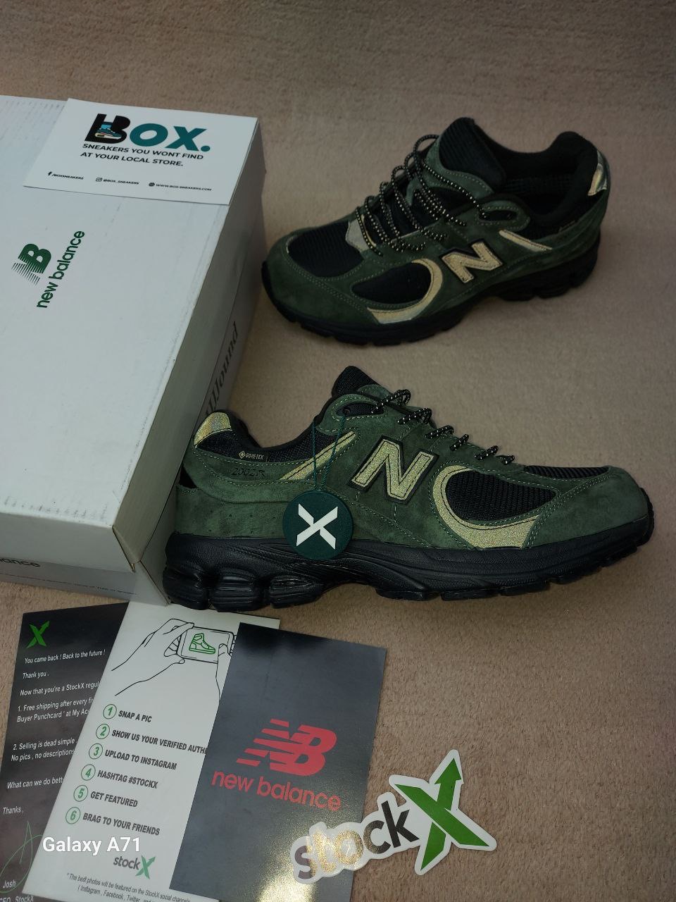New Balance JJJJound x 2002R GORE-TEX 'Pine' - Image 3