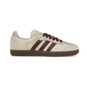 adidas Samba OG Wonder White Maroon (Women's)
