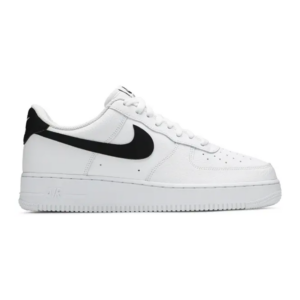 Nike Air Force 1 Low '07 White Black Pebbled Leather