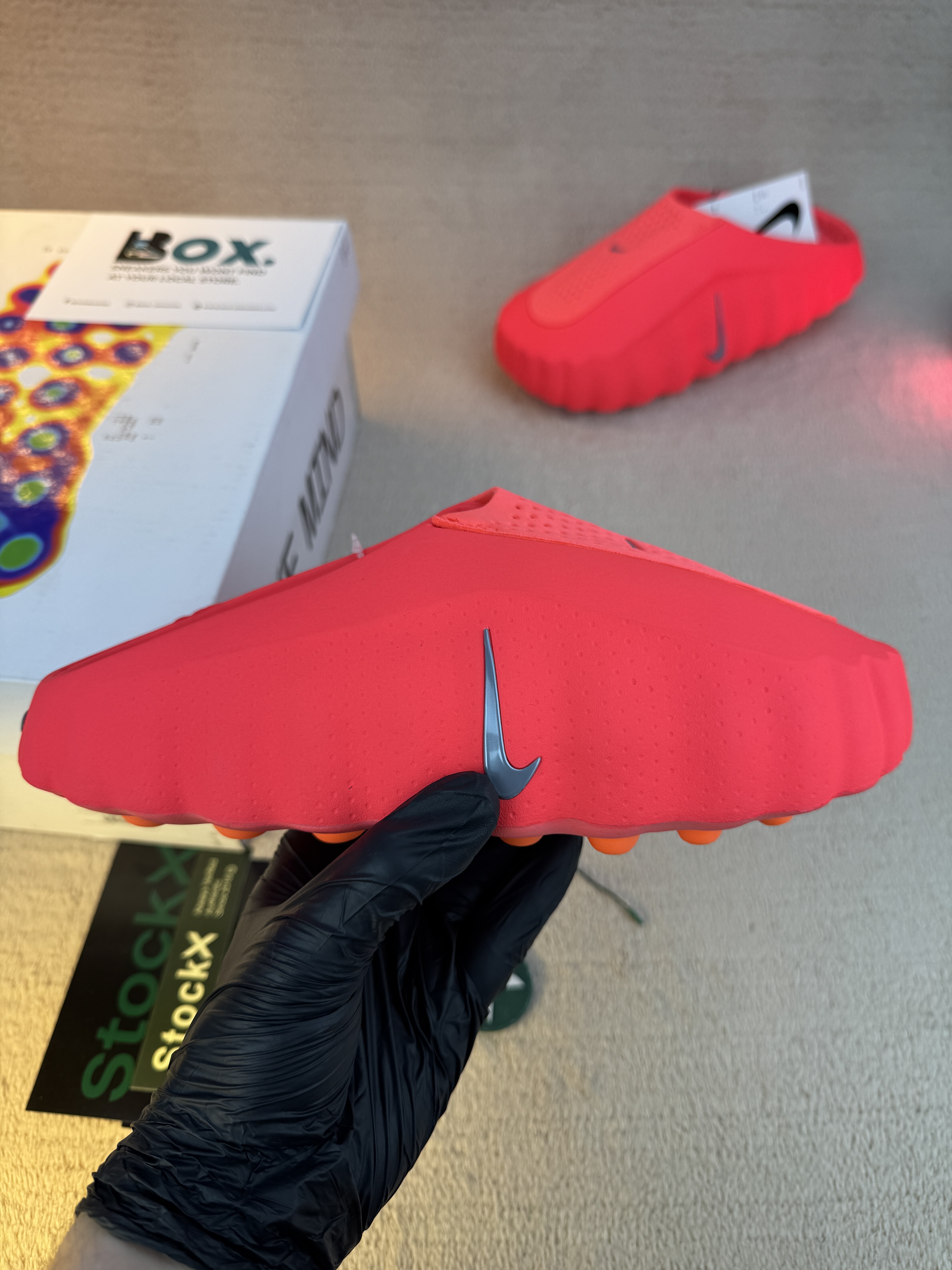 Nike Mind 001 Slide Solar Red - Image 3