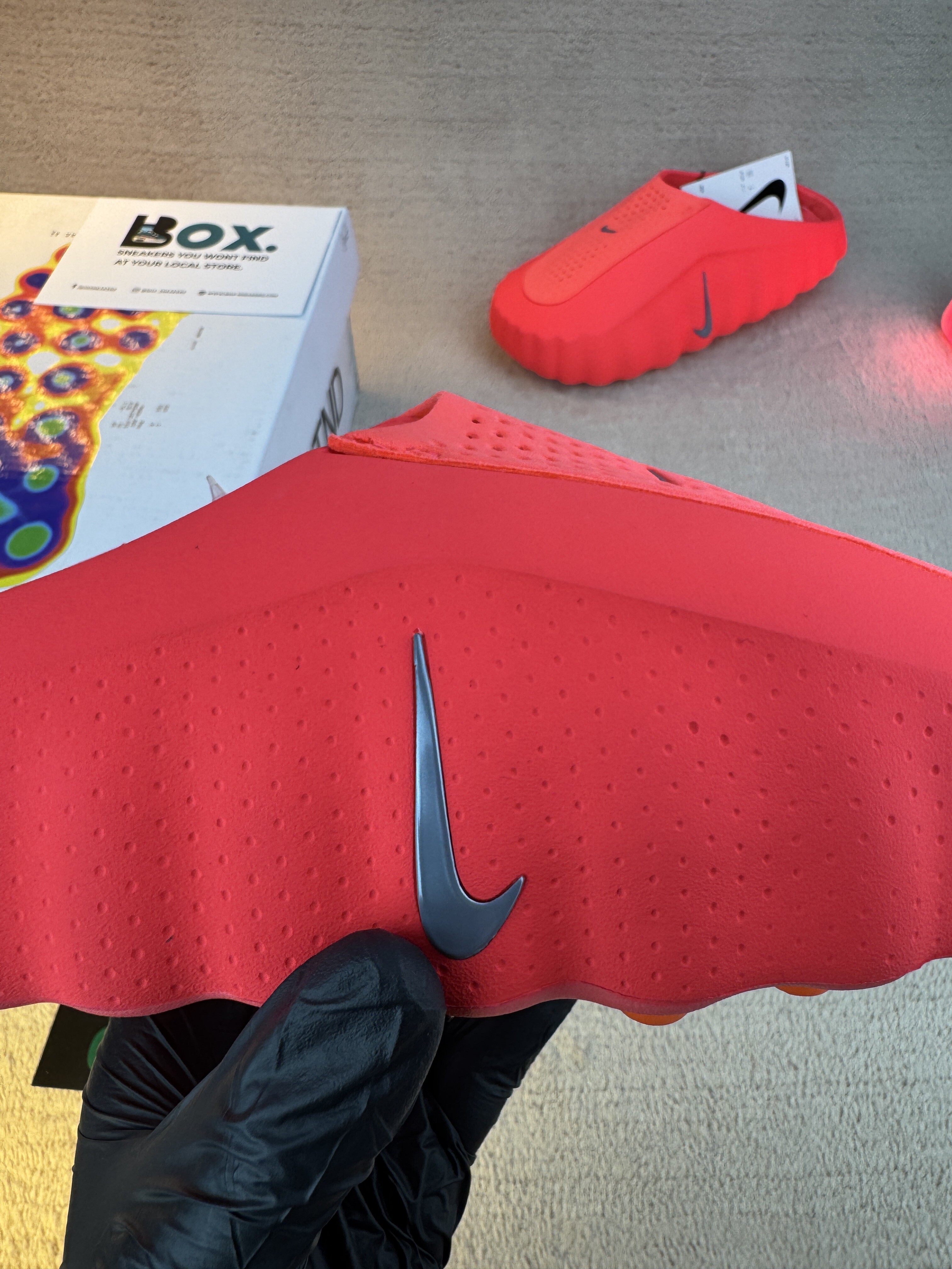 Nike Mind 001 Slide Solar Red - Image 5