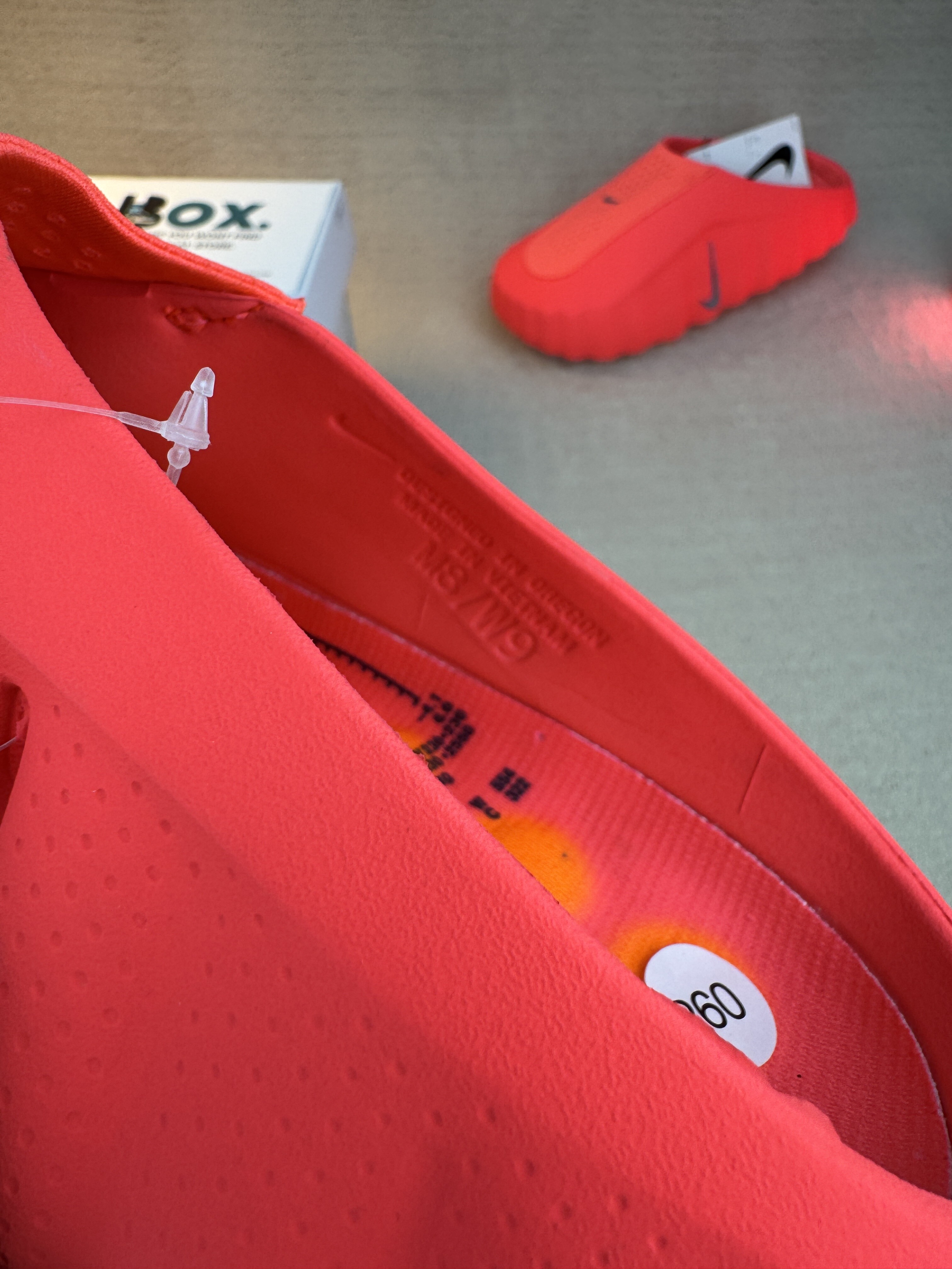 Nike Mind 001 Slide Solar Red - Image 10