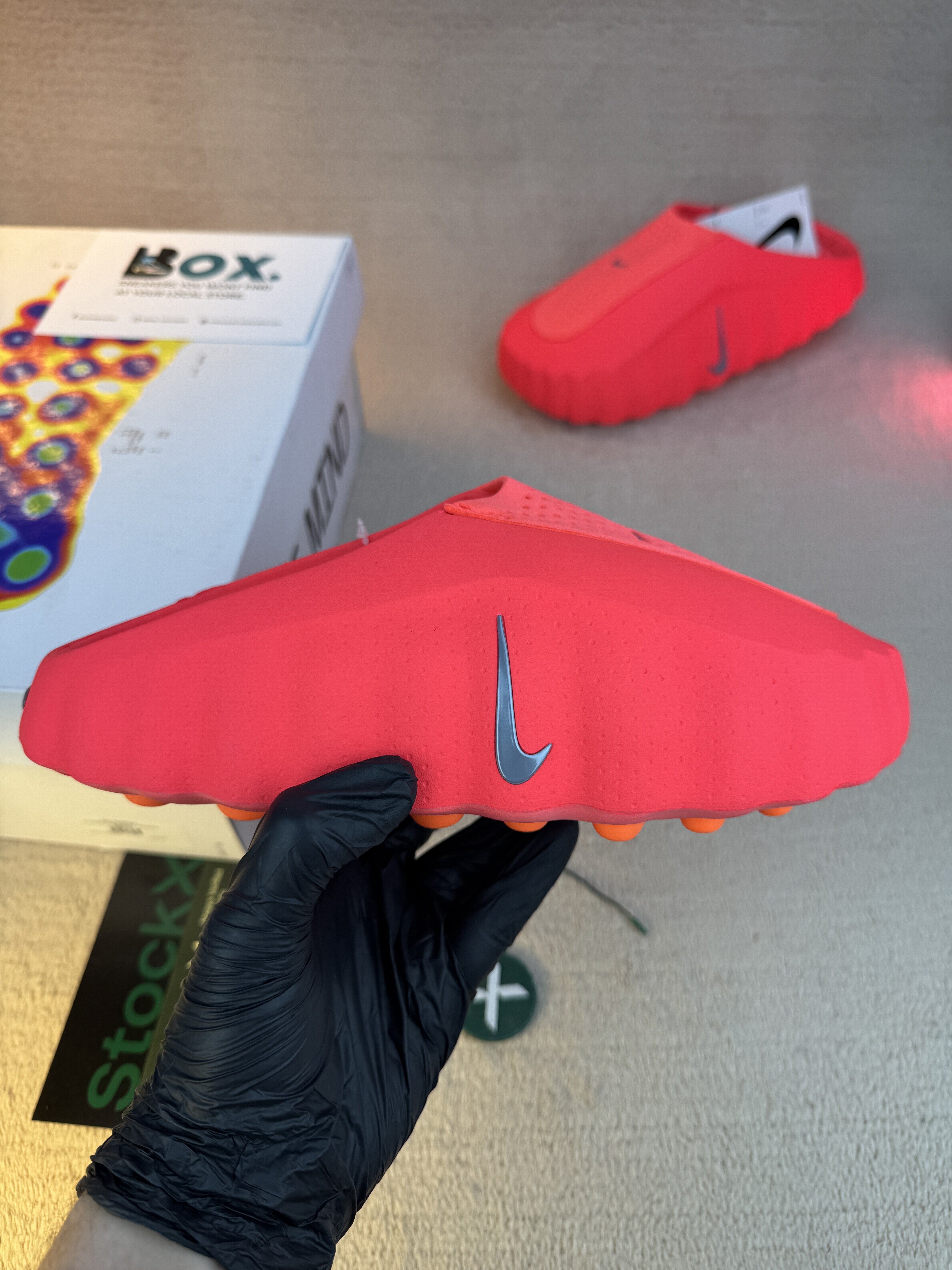 Nike Mind 001 Slide Solar Red - Image 11