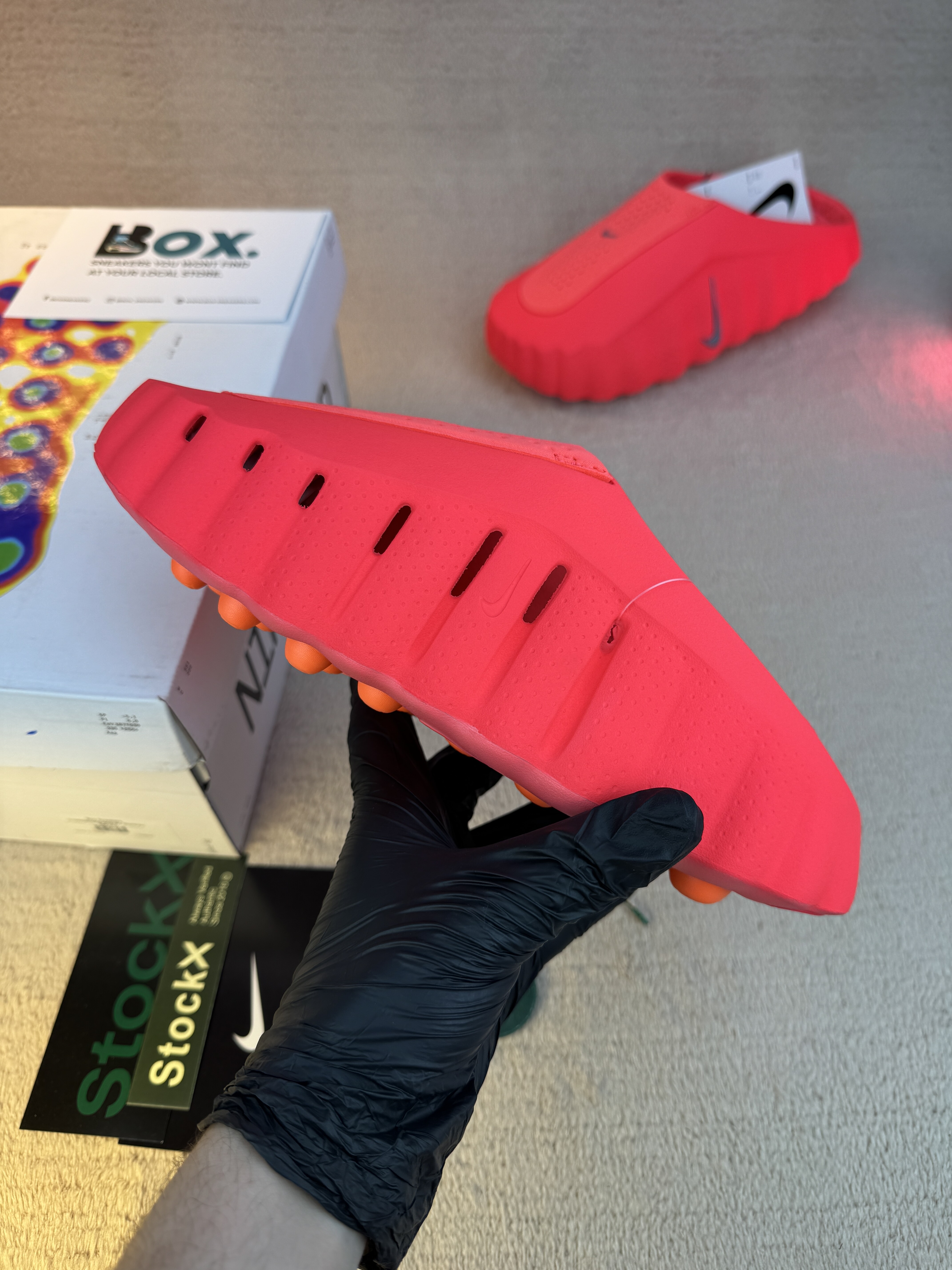 Nike Mind 001 Slide Solar Red - Image 12