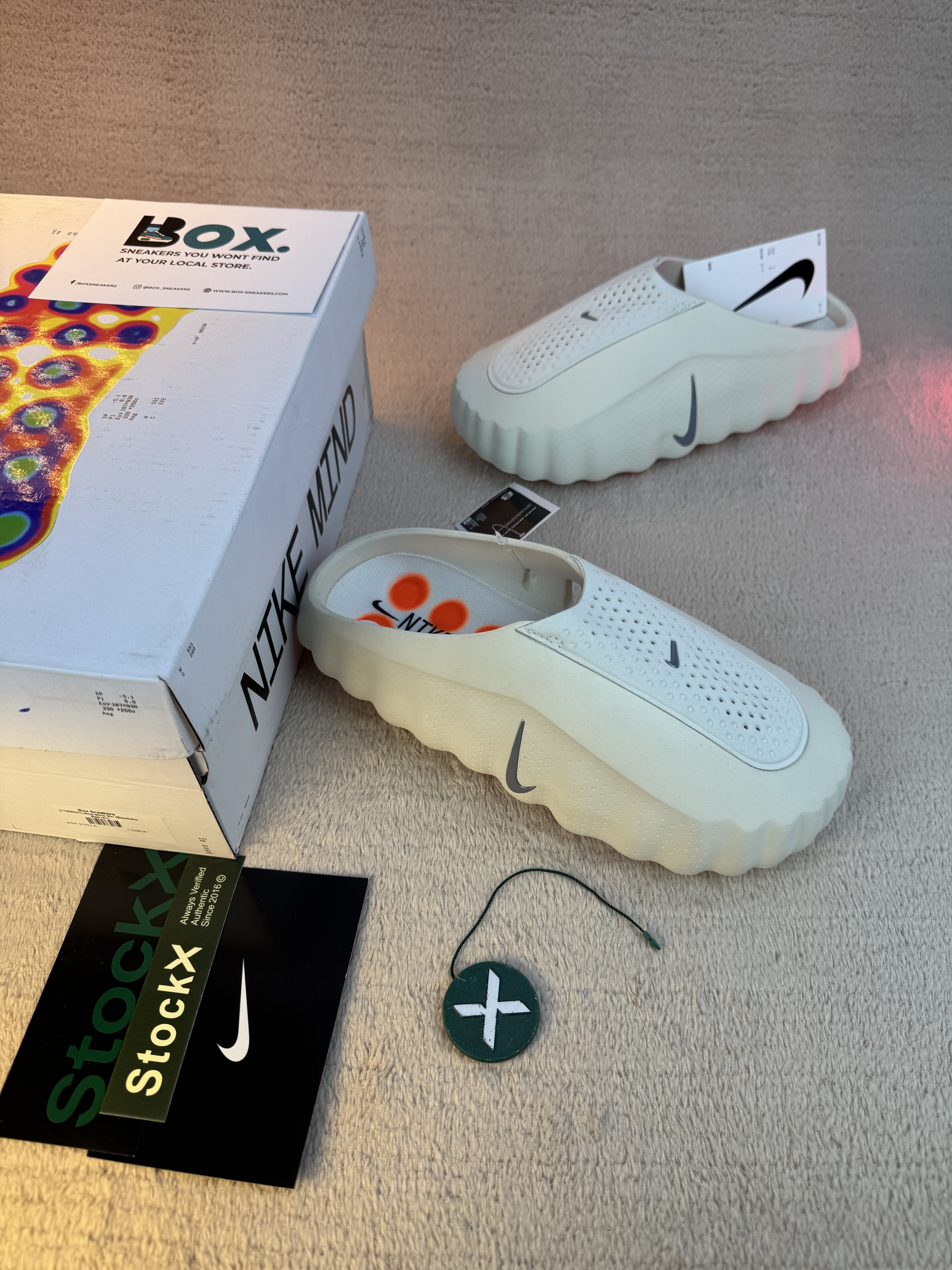 Nike Mind 001 Slide Light Bone - Image 15