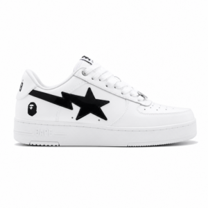 A Bathing Ape Bape Sta #2 White Black