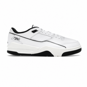 Jordan Flight Court White Sail Black