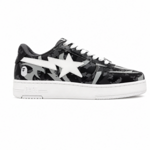 A Bathing Ape Bape Sta Low CLOT Black Trial Camo