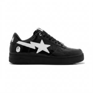 A Bathing Ape Bape Sta #2 Black White