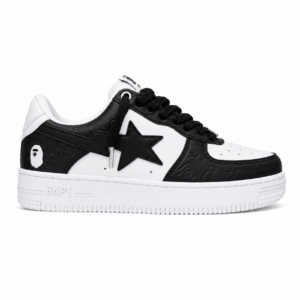 A Bathing Ape Bape Sta OS #2 M2 Black White