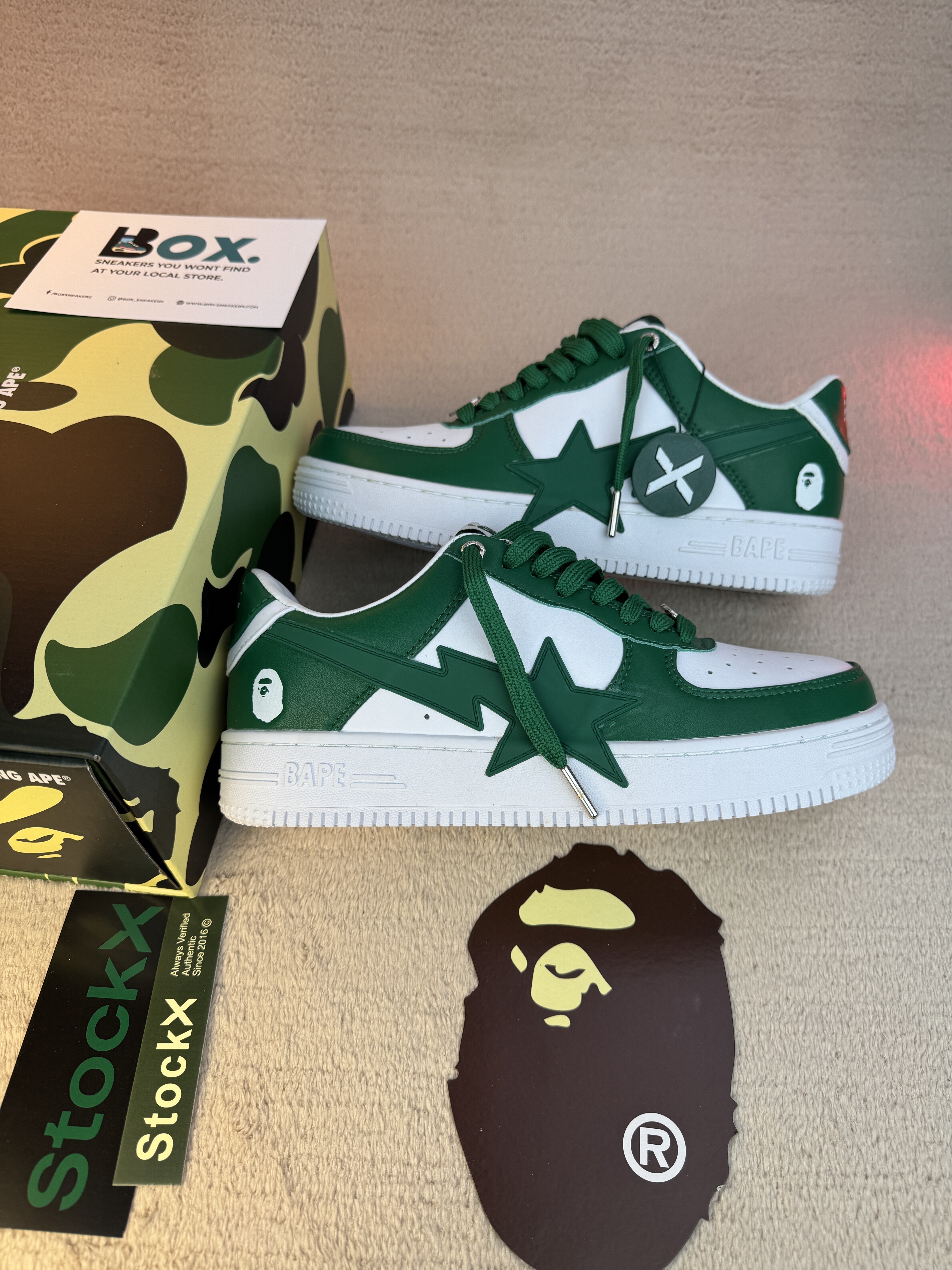 A Bathing Ape Bape Sta OS Green - Image 2