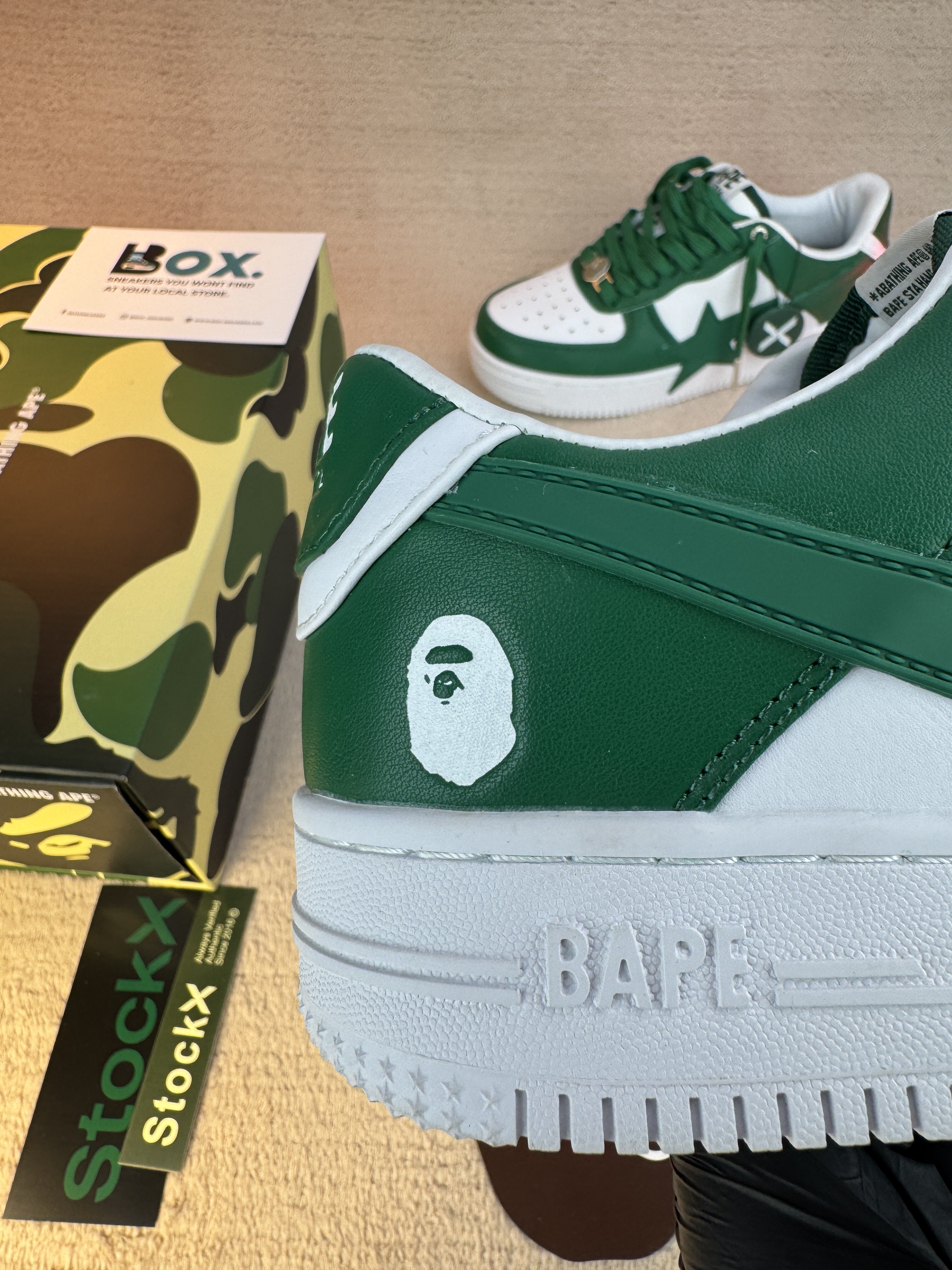 A Bathing Ape Bape Sta OS Green - Image 4