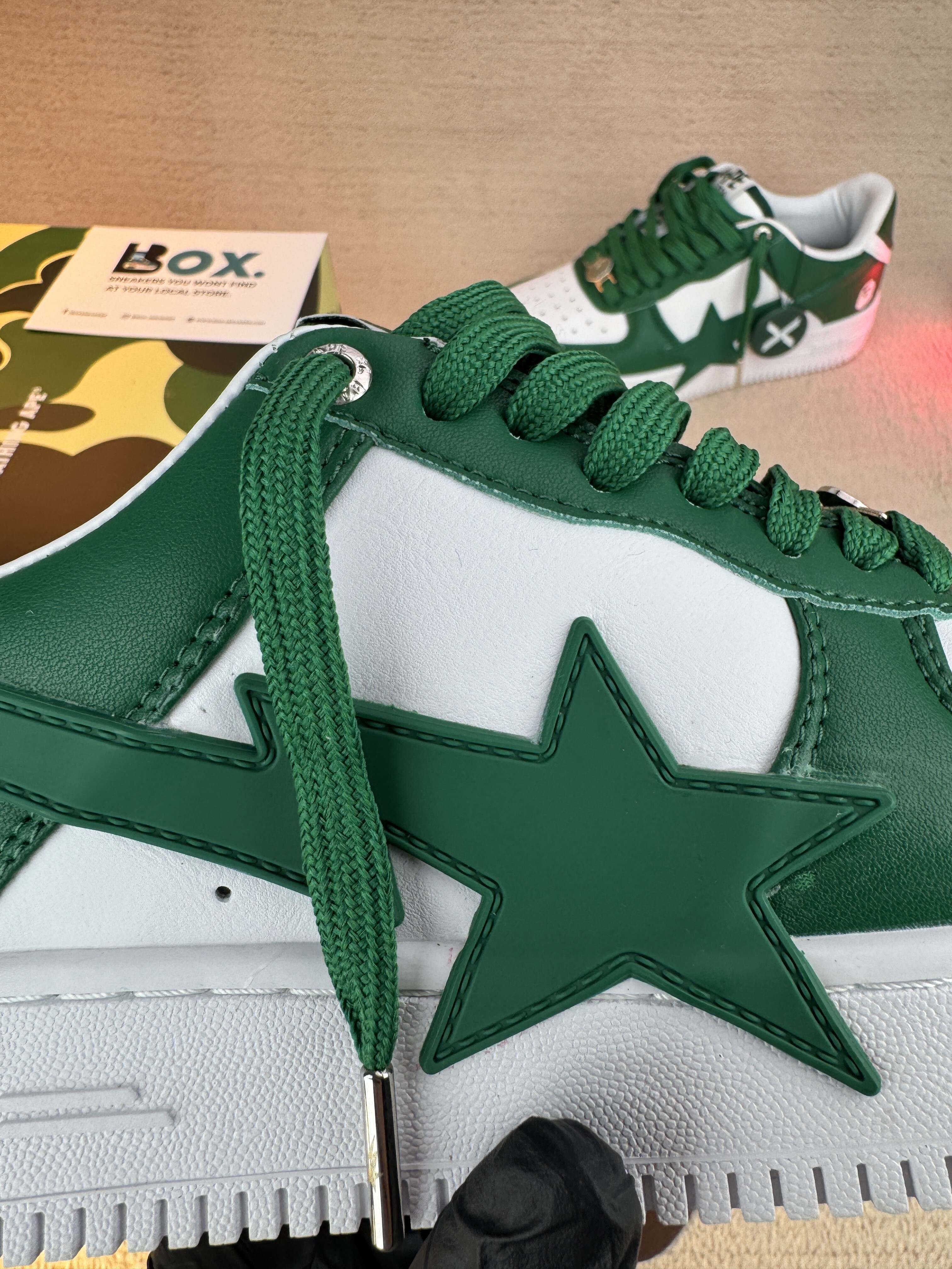 A Bathing Ape Bape Sta OS Green - Image 5
