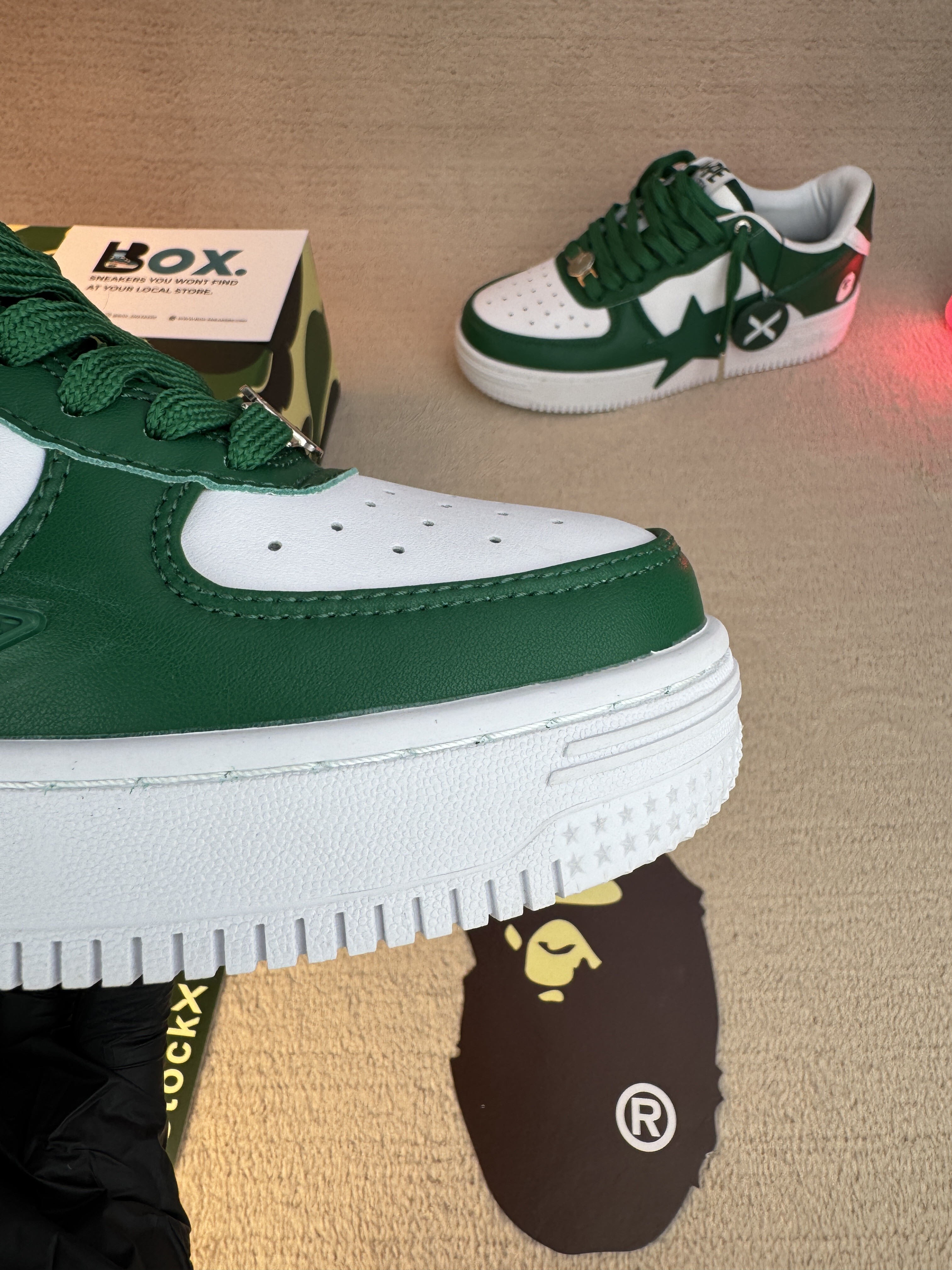 A Bathing Ape Bape Sta OS Green - Image 6