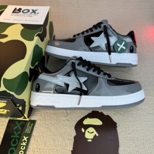 A Bathing Ape Bape Sta #1 Grey