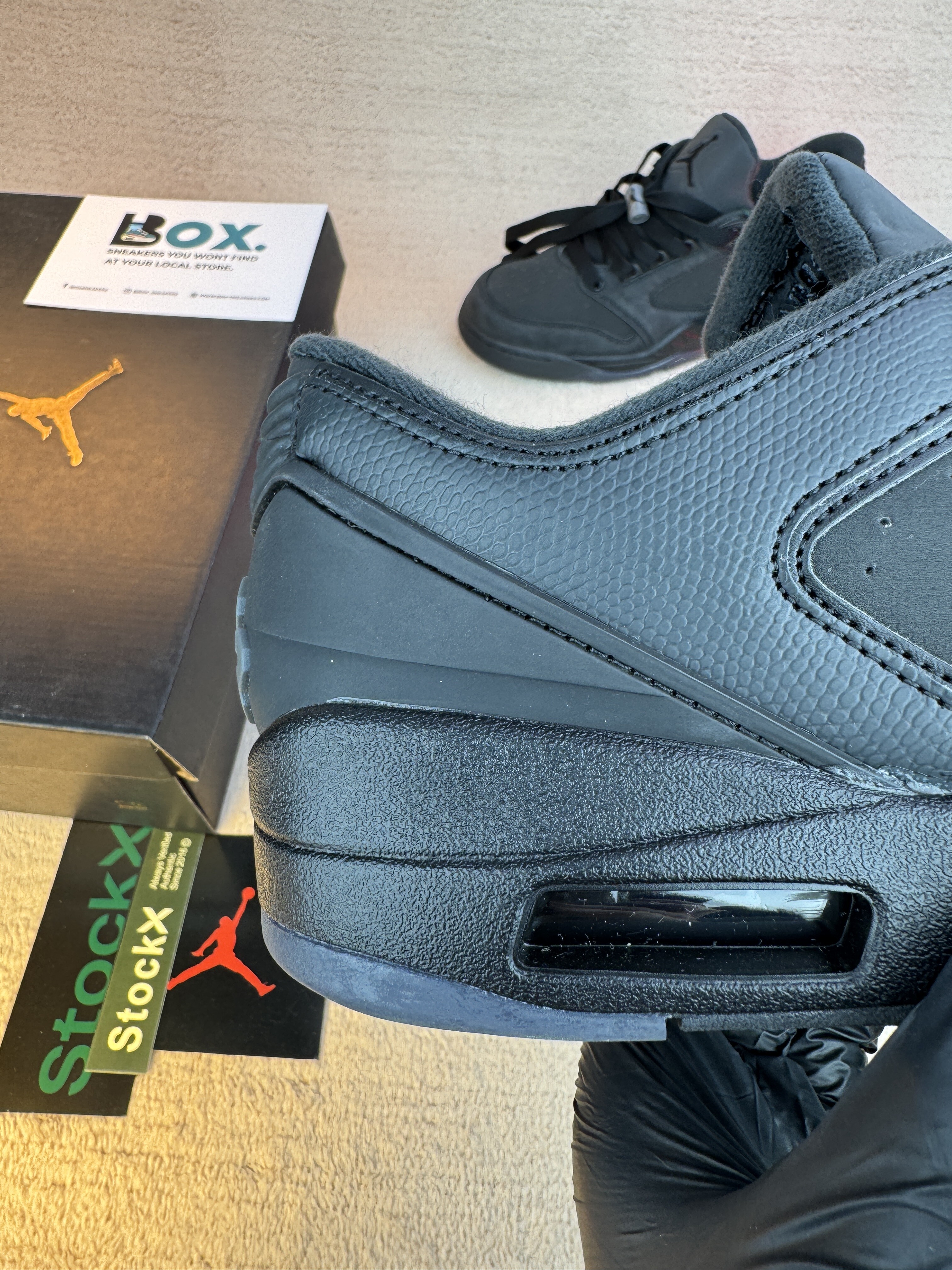Jordan Sixty Plus Low Black Cat - Image 4