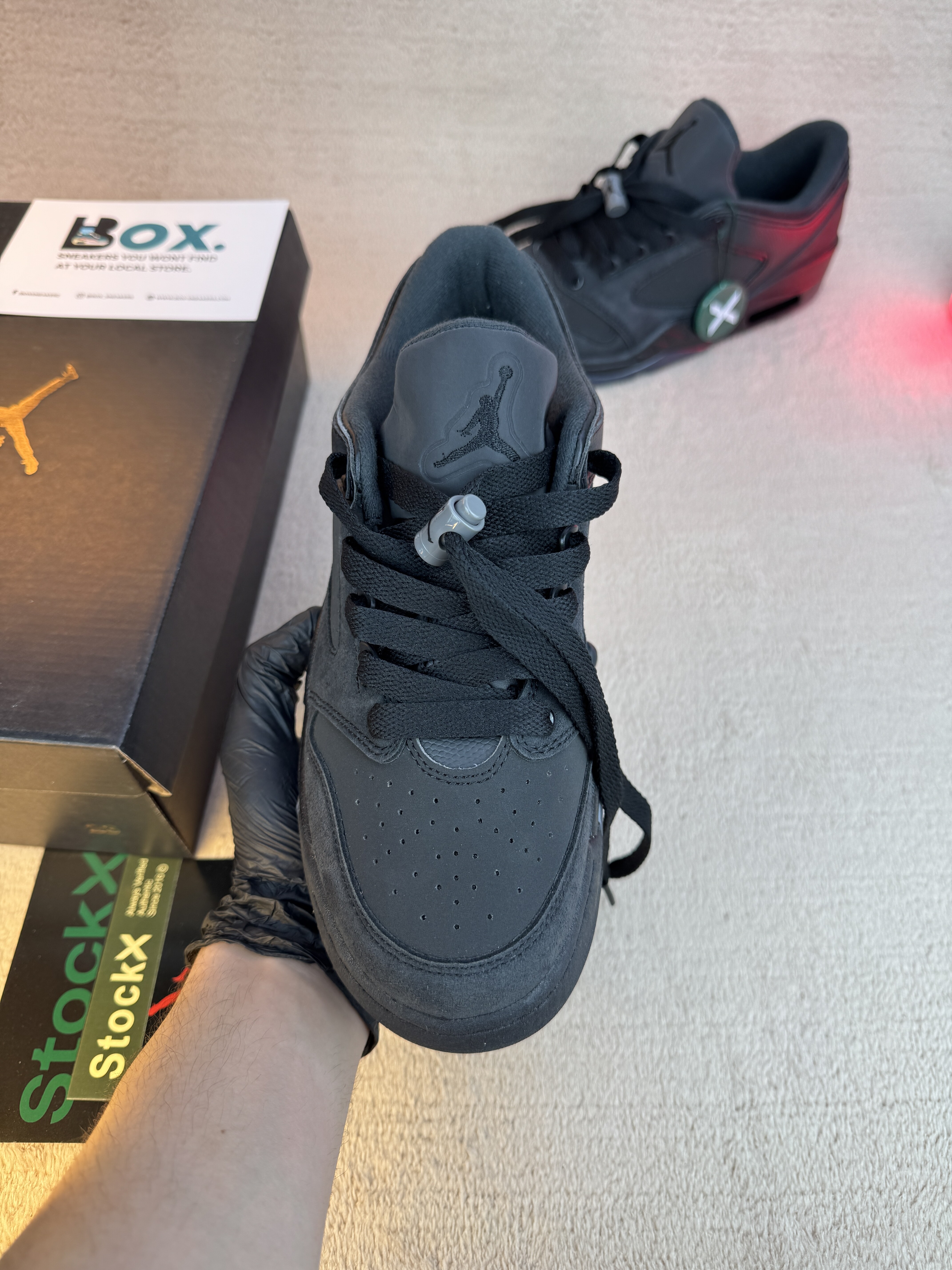 Jordan Sixty Plus Low Black Cat - Image 8