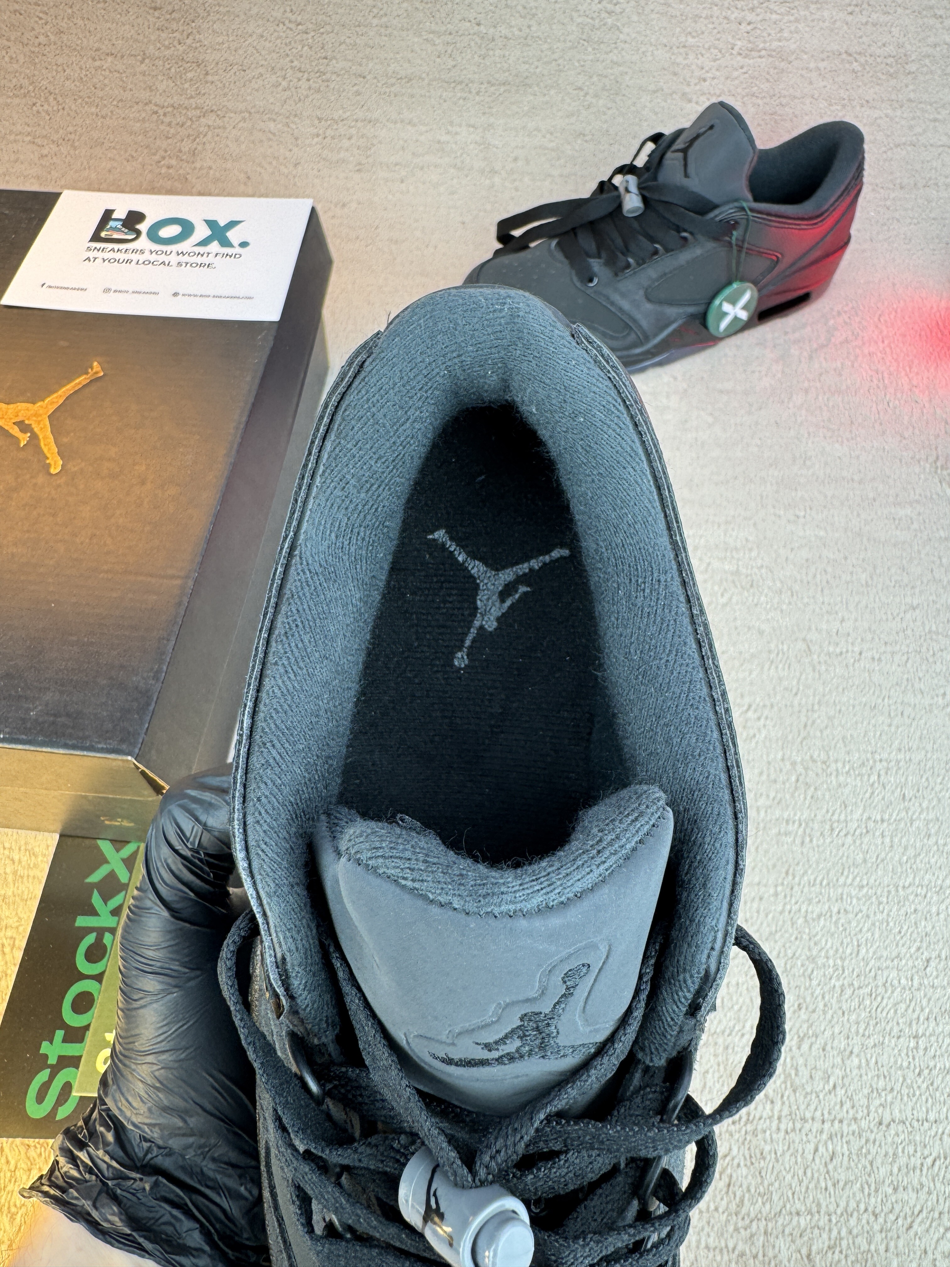 Jordan Sixty Plus Low Black Cat - Image 9