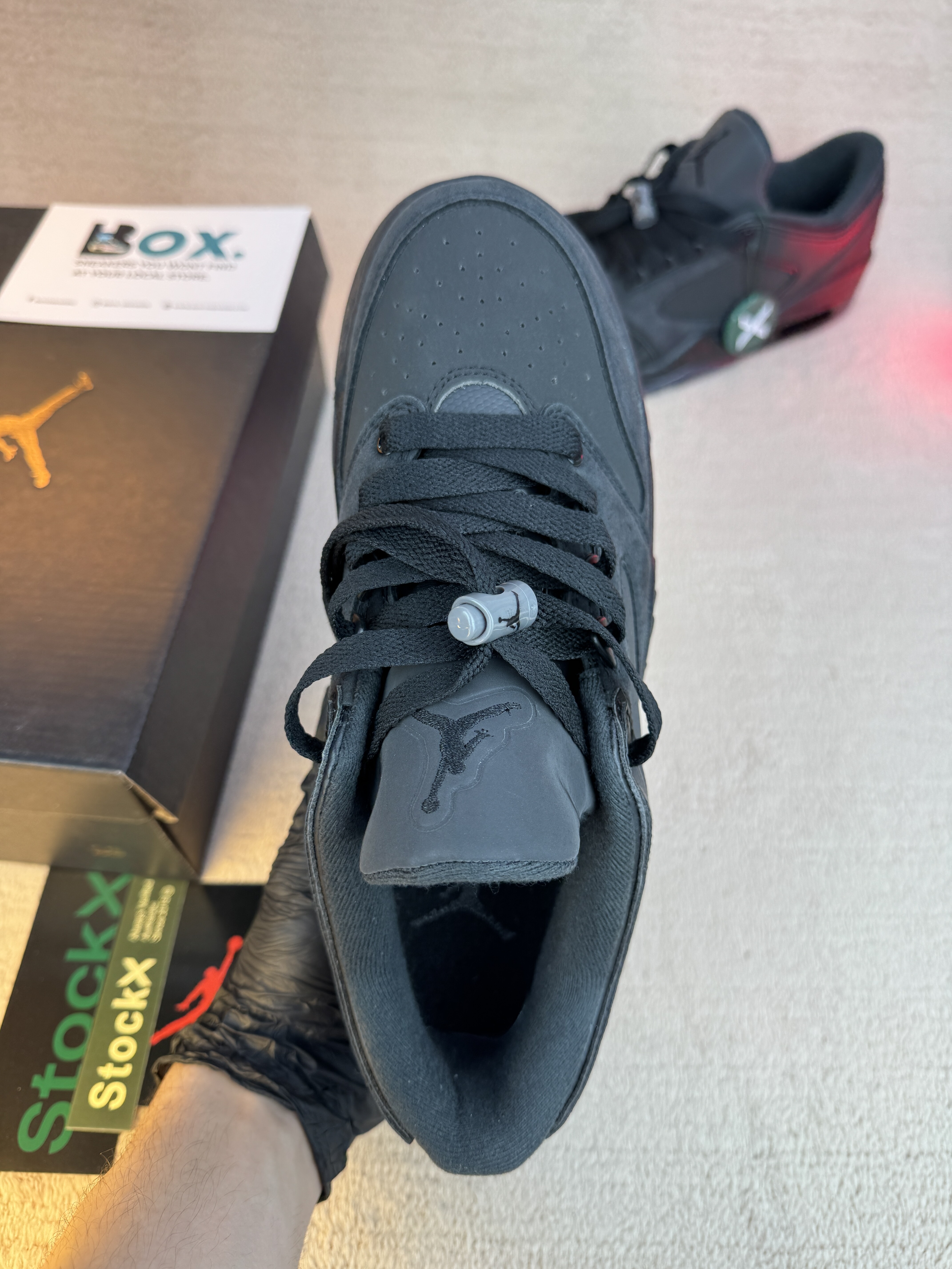 Jordan Sixty Plus Low Black Cat - Image 11