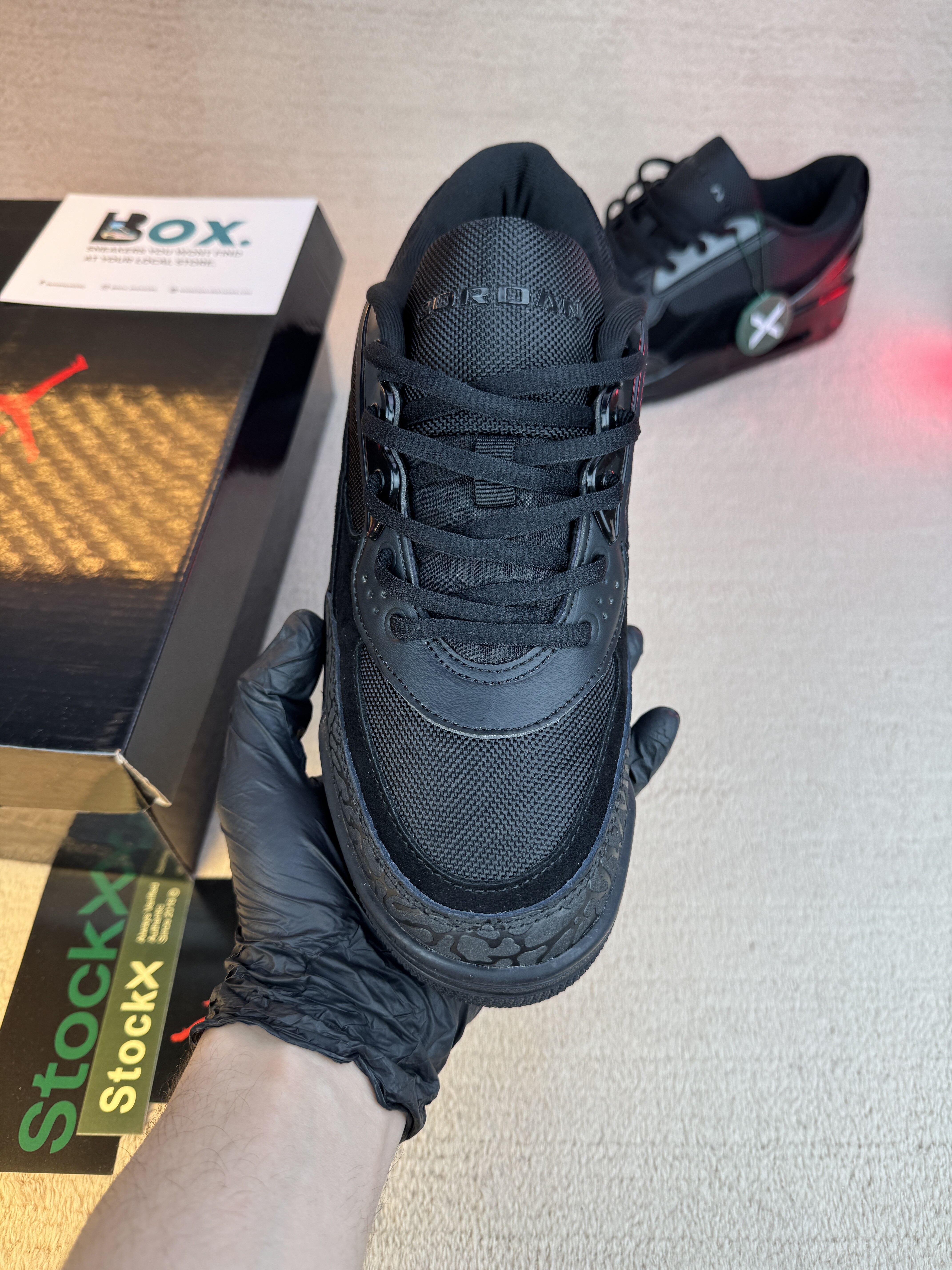 Jordan 3 RM Black Cat - Image 8