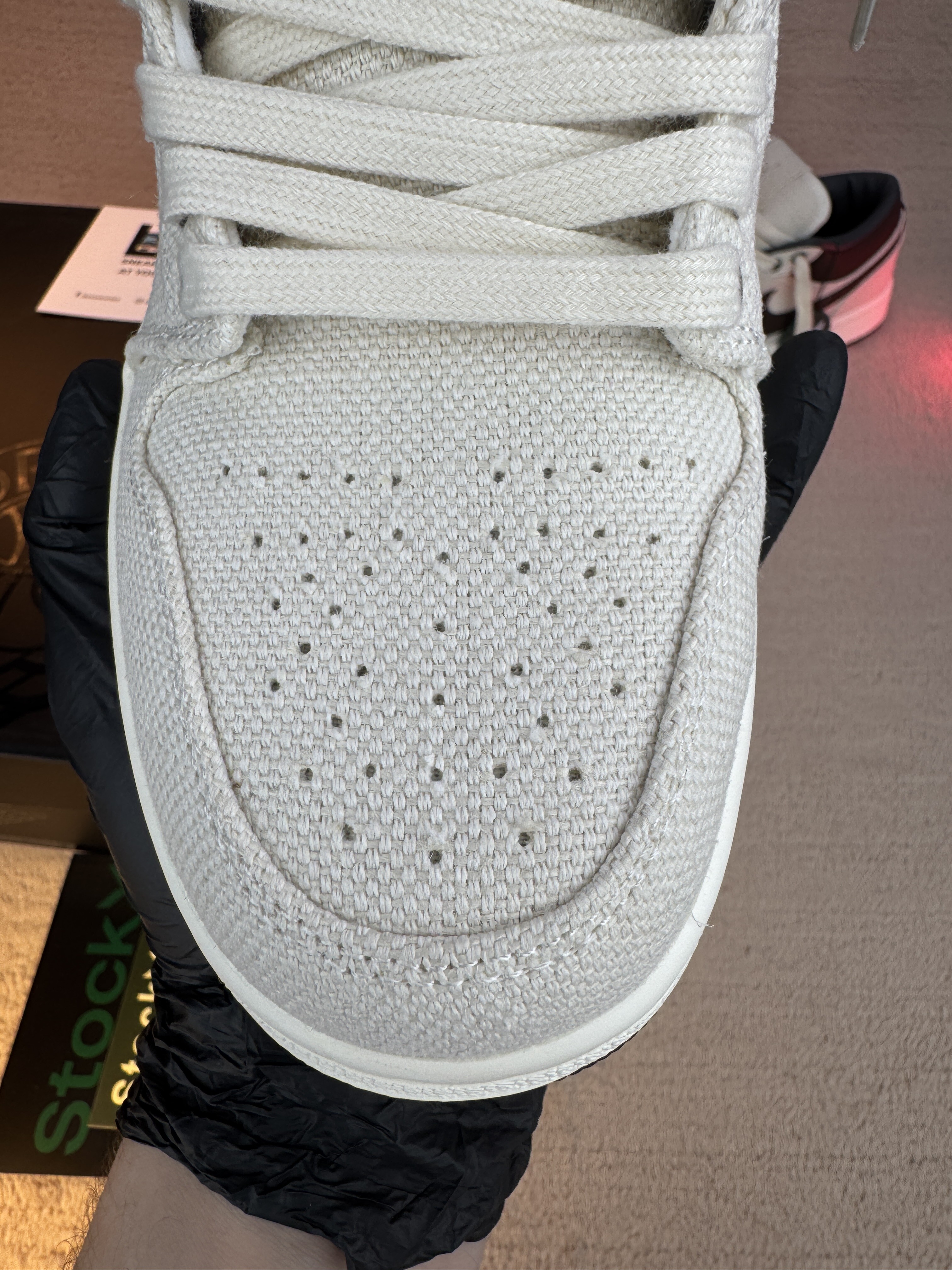Jordan 1 Low Premium Pale Ivory Off Noir Baroque Brown - Image 7