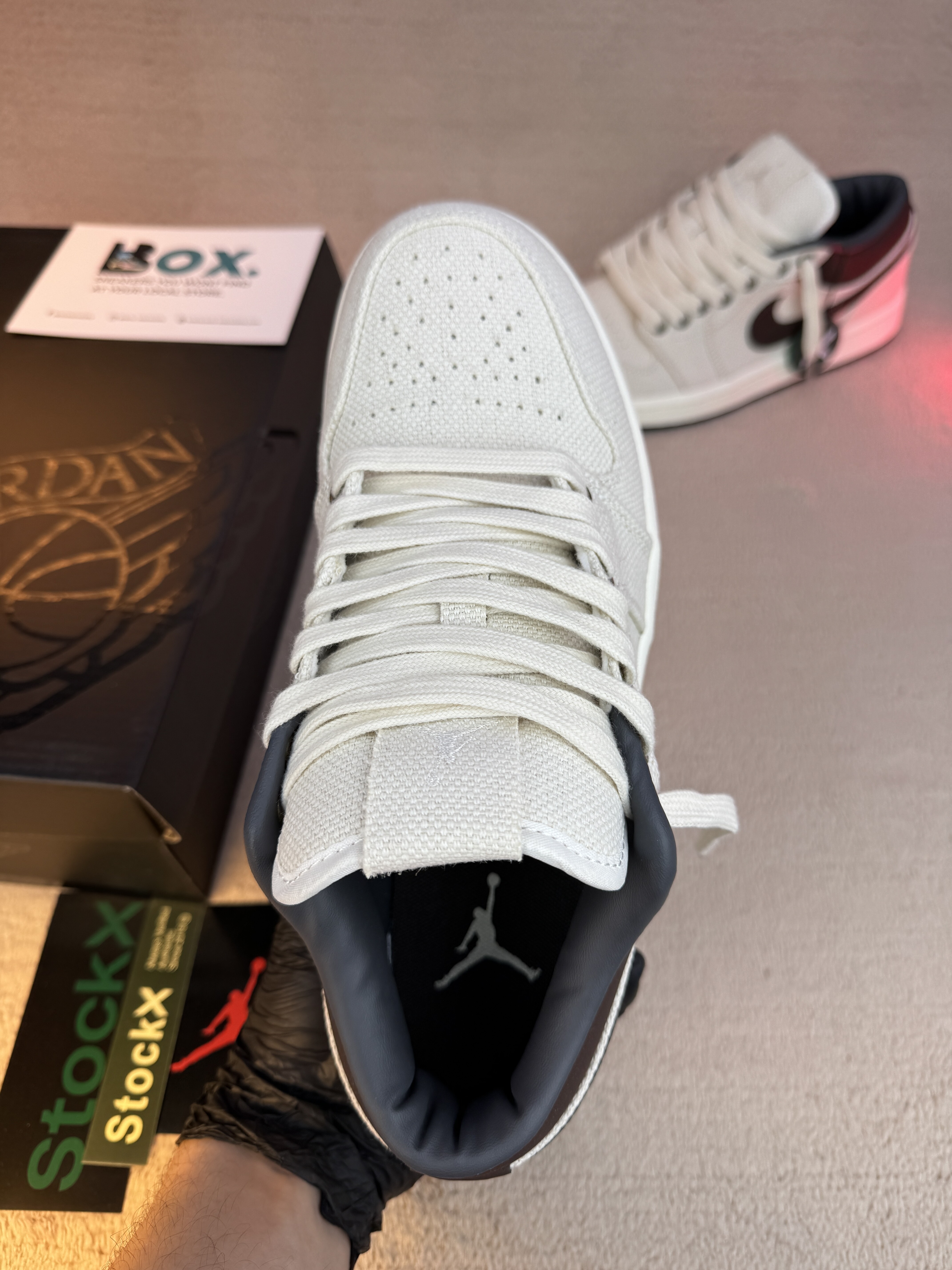 Jordan 1 Low Premium Pale Ivory Off Noir Baroque Brown - Image 11