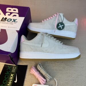 Nike Air Force 1 Low SB Light Orewood Brown Pink