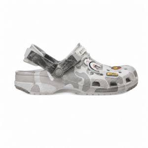 Crocs Classic Clog A Bathing Ape ABC Camo Grey